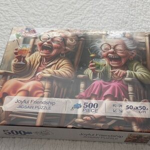 Joyful Friendship 500-Piece Jigsaw Puzzle by